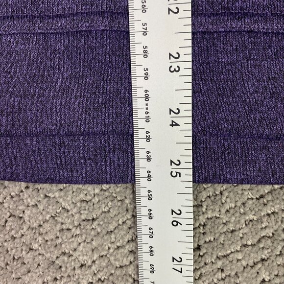 Johnnie-O Reflex 1/4 Zip Sweater Men's Medium Purple Knit Pullover Jumper Golf - Picture 12 of 13
